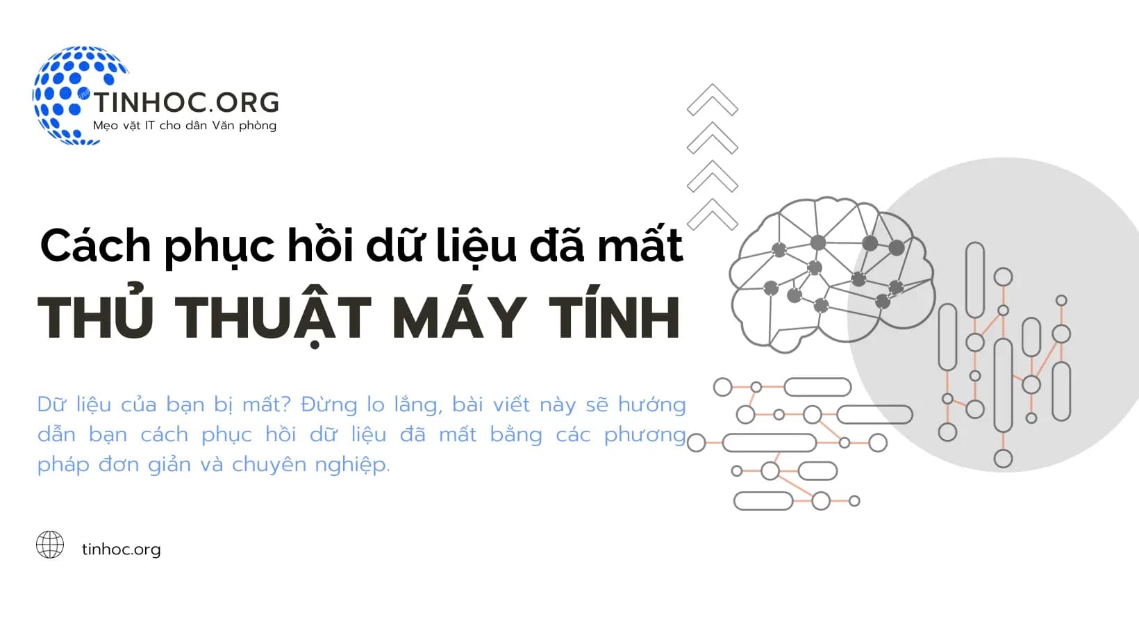 Cách phục hồi dữ liệu đã mất
