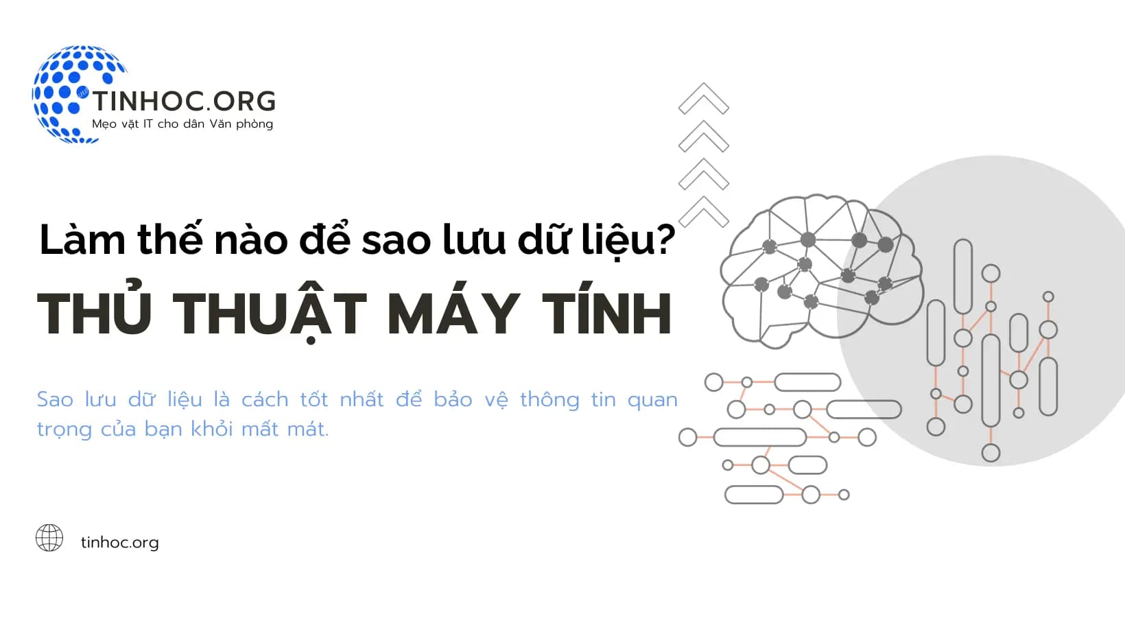 Làm thế nào để sao lưu dữ liệu?