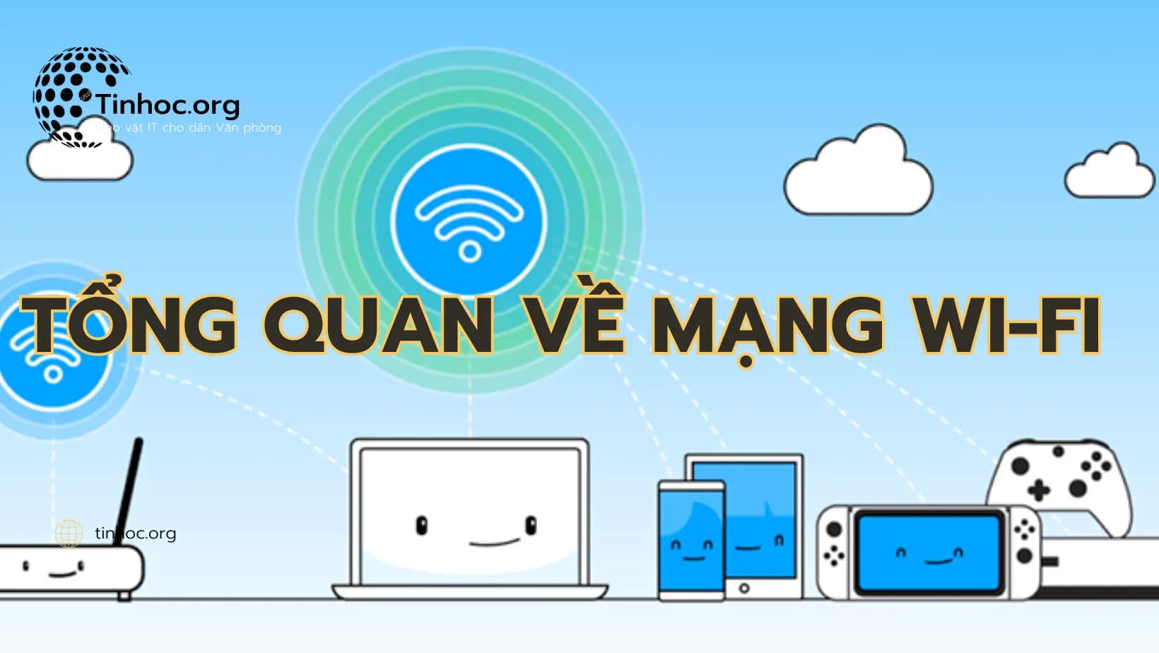 Mạng Wi-Fi là một mạng không dây phổ biến, cung cấp kết nối internet cho các thiết bị di động và máy tính.