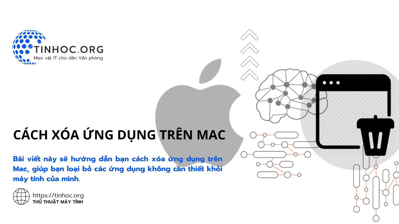 Bài viết này sẽ hướng dẫn bạn cách xóa ứng dụng trên Mac, giúp bạn loại bỏ các ứng dụng không cần thiết khỏi máy tính của mình.