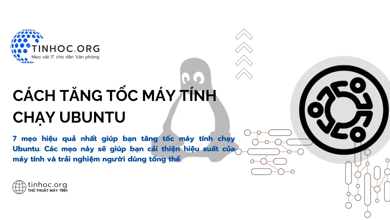 Cách tăng tốc máy tính chạy Ubuntu