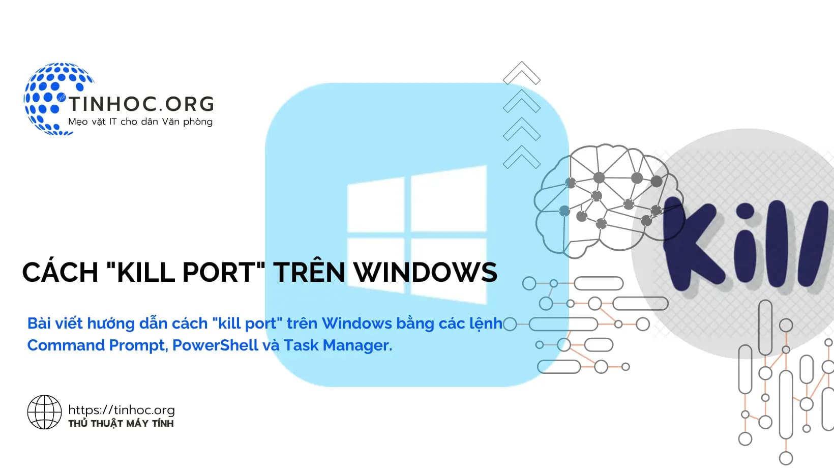 Cách "kill port" trên Windows