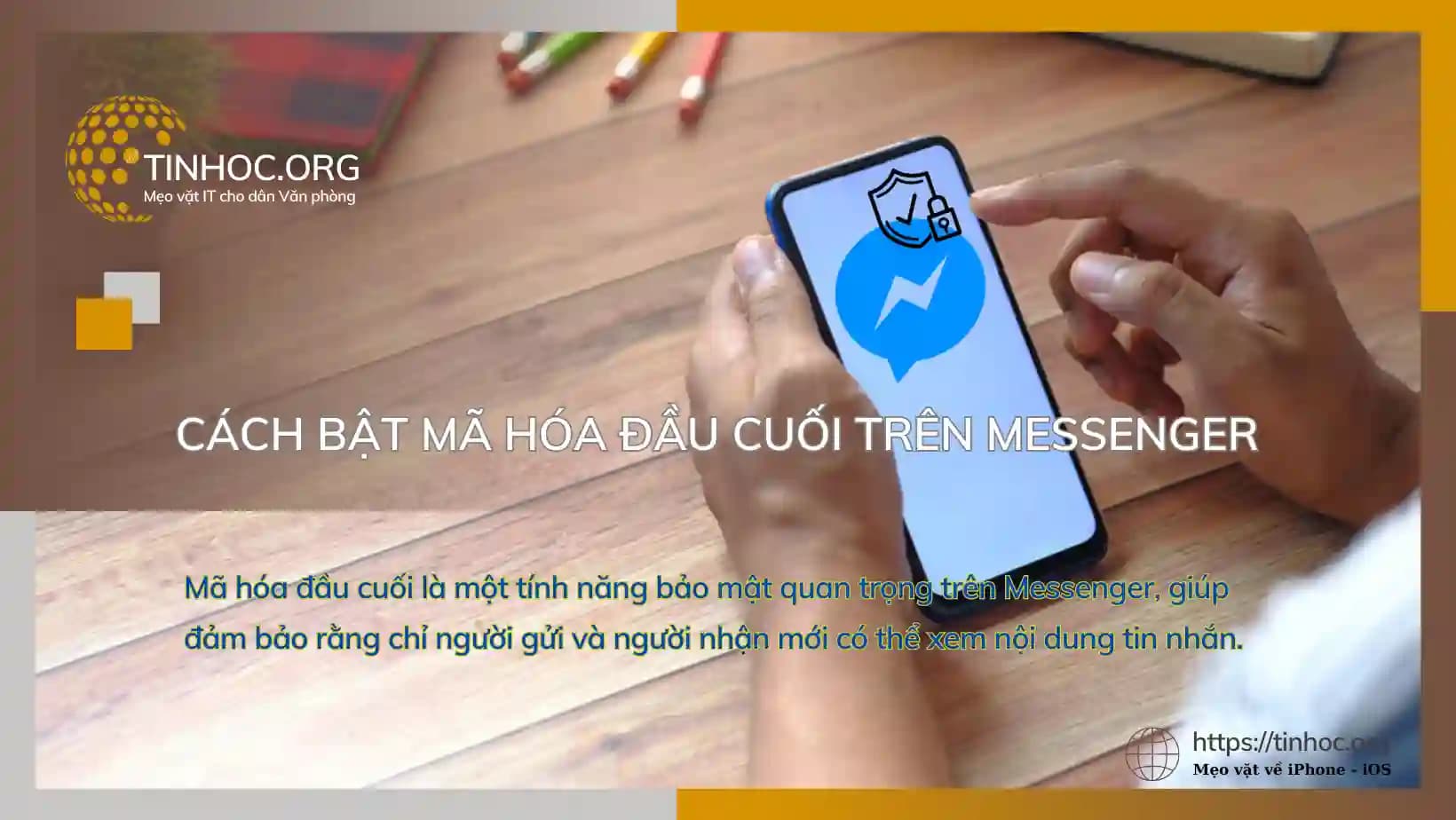 Cách bật mã hóa đầu cuối trên Messenger