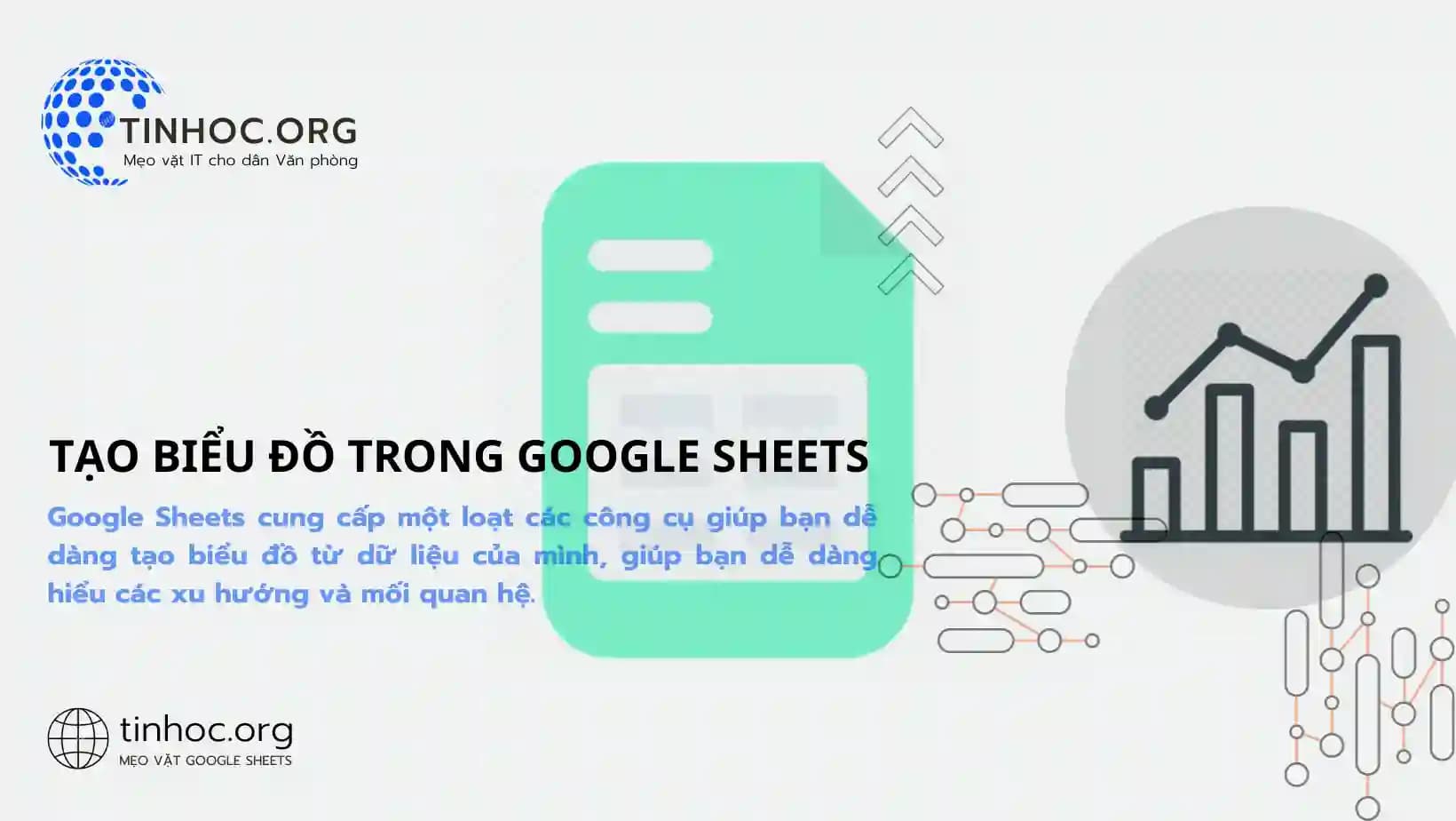 Tạo biểu đồ trong Google Sheets