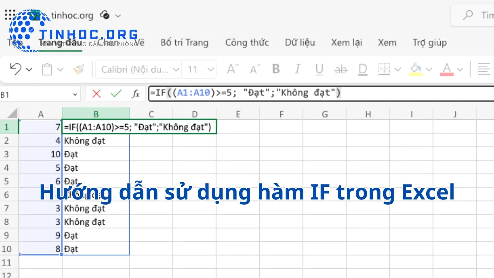 Hướng dẫn sử dụng hàm IF trong Excel Hướng dẫn sử dụng hàm IF trong Excel