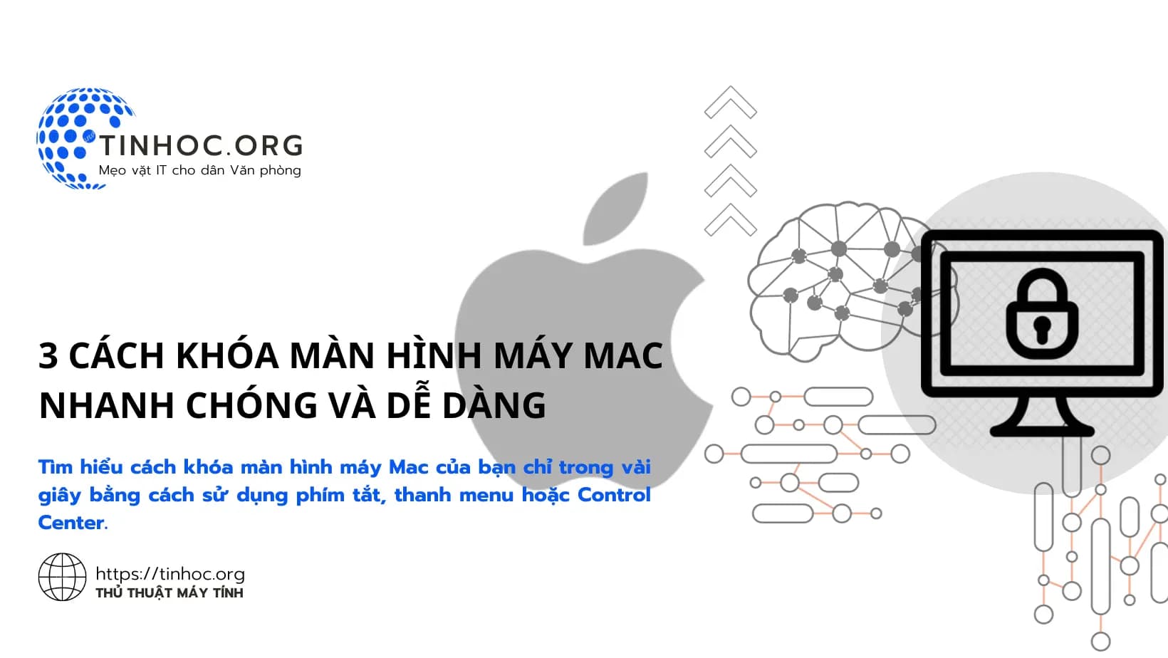 3 cách khóa màn hình máy Mac nhanh chóng và dễ dàng 3 cách khóa màn hình máy Mac nhanh chóng và dễ dàng