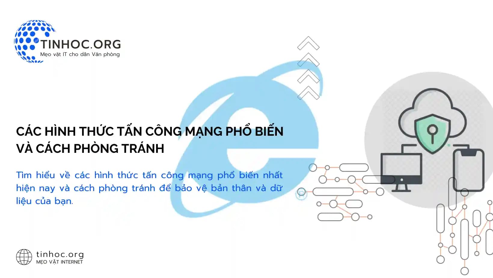 Các hình thức tấn công mạng phổ biến và cách phòng tránh Các hình thức tấn công mạng phổ biến và cách phòng tránh
