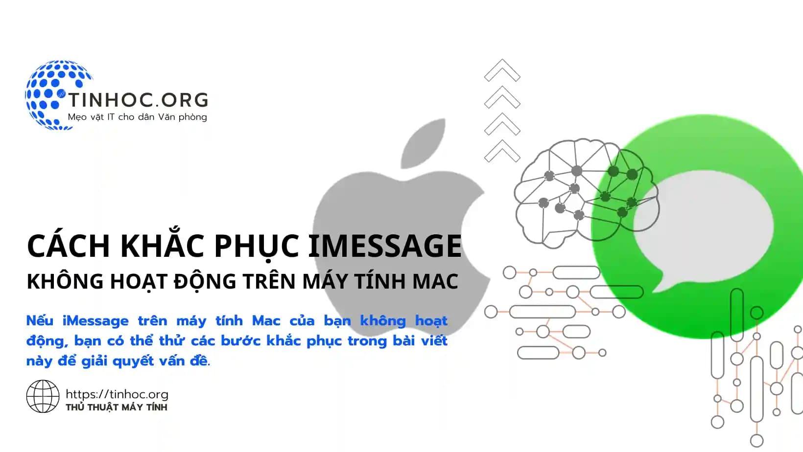 Cách khắc phục iMessage không hoạt động trên máy tính Mac Cách khắc phục iMessage không hoạt động trên máy tính Mac