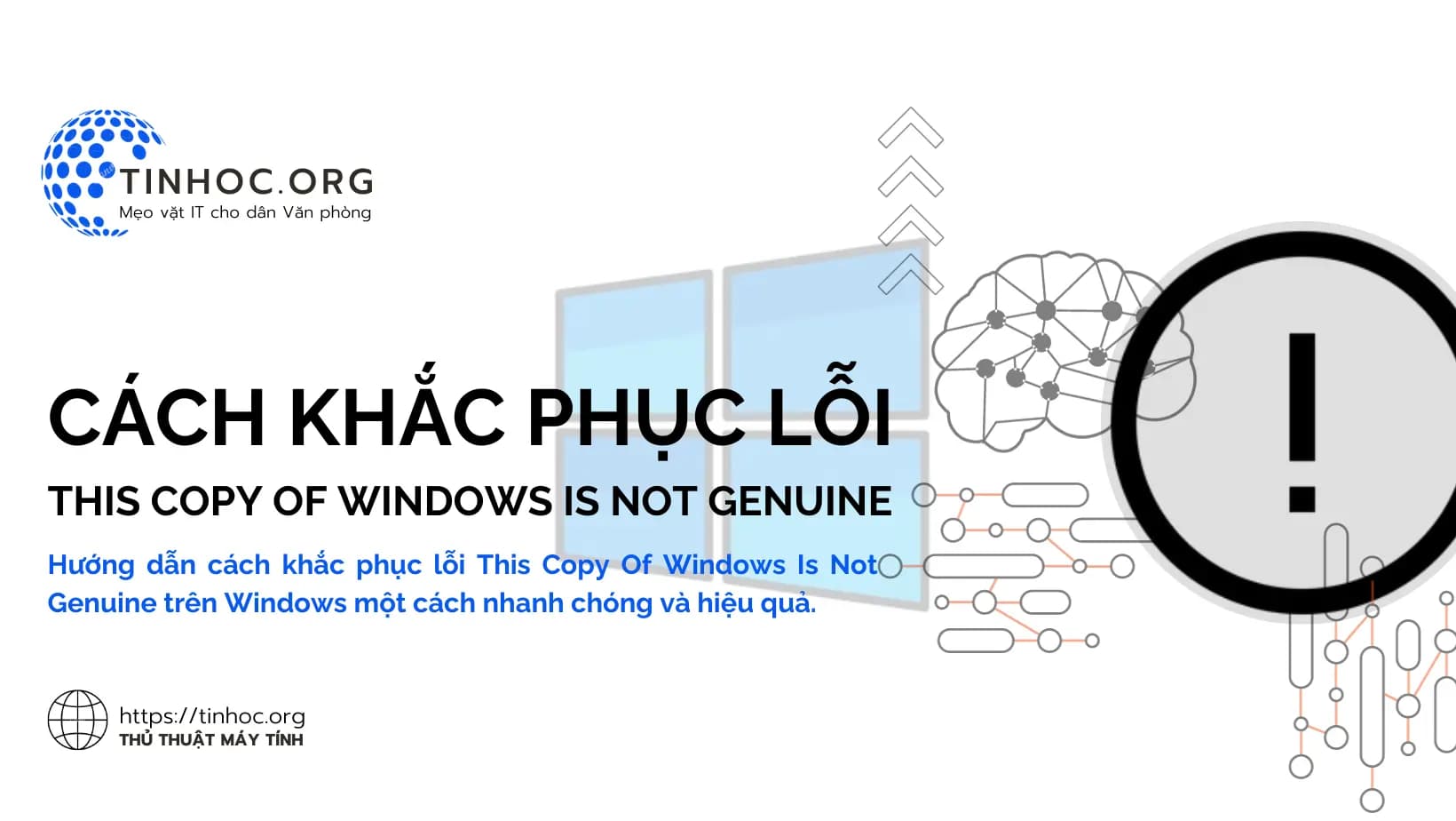 Cách khắc phục lỗi This Copy Of Windows Is Not Genuine Cách khắc phục lỗi This Copy Of Windows Is Not Genuine