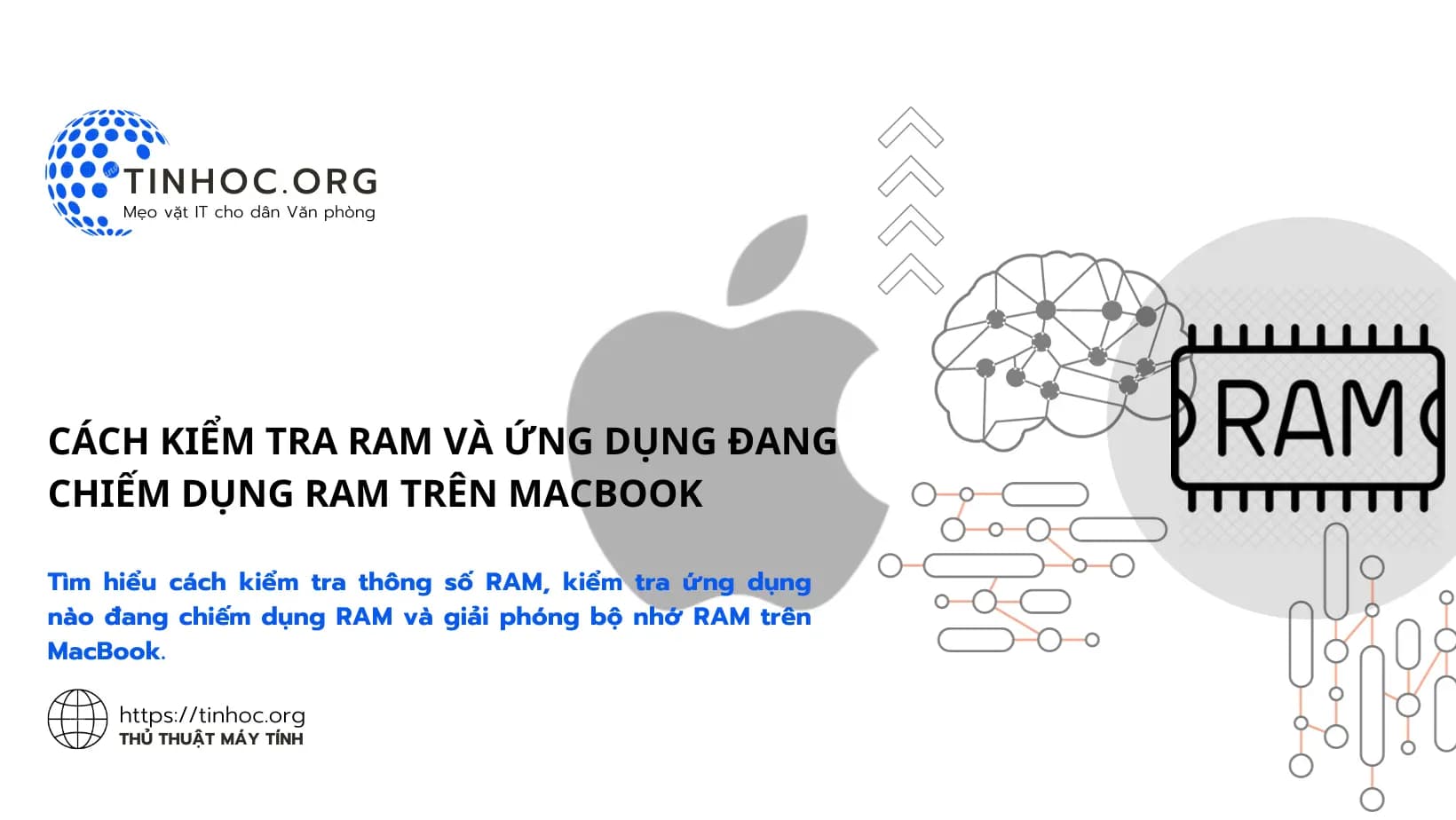 Cách kiểm tra RAM và ứng dụng đang chiếm dụng RAM trên MacBook Cách kiểm tra RAM và ứng dụng đang chiếm dụng RAM trên MacBook
