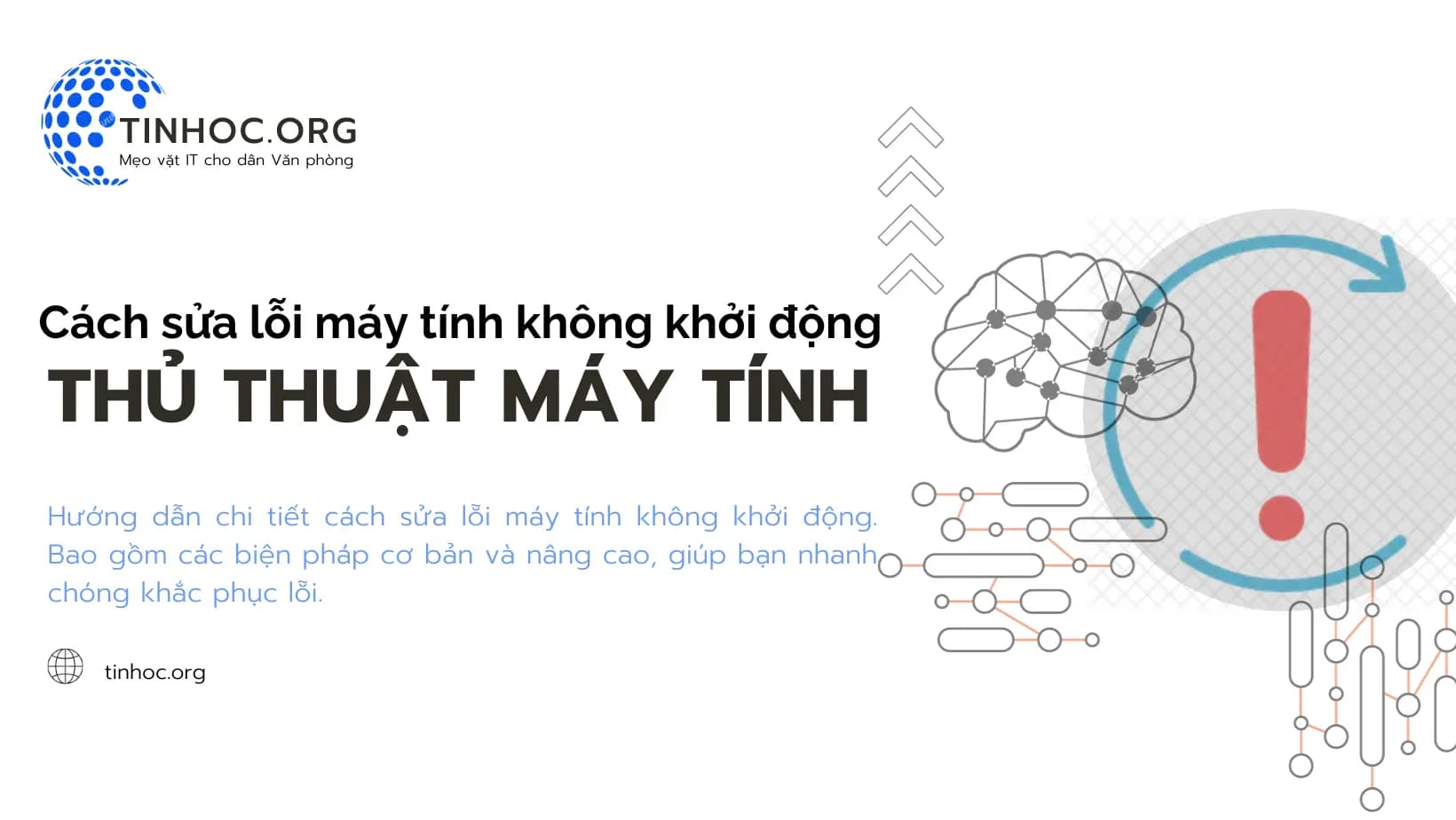Cách sửa lỗi máy tính không khởi động Cách sửa lỗi máy tính không khởi động