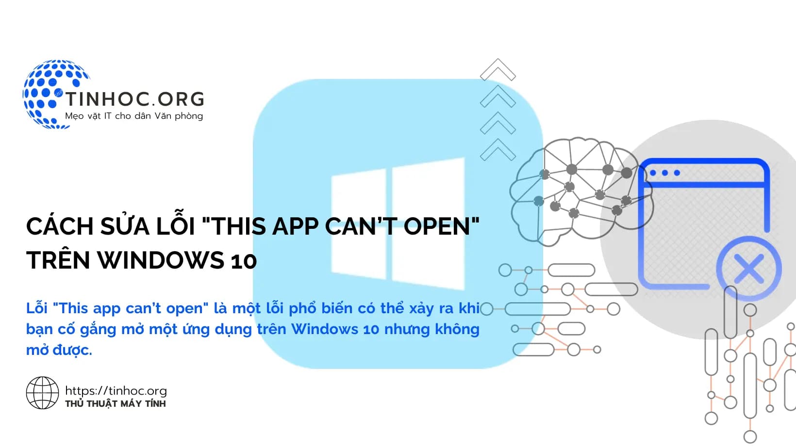 Cách sửa lỗi "This app can’t open" trên Windows 10 Cách sửa lỗi "This app can’t open" trên Windows 10