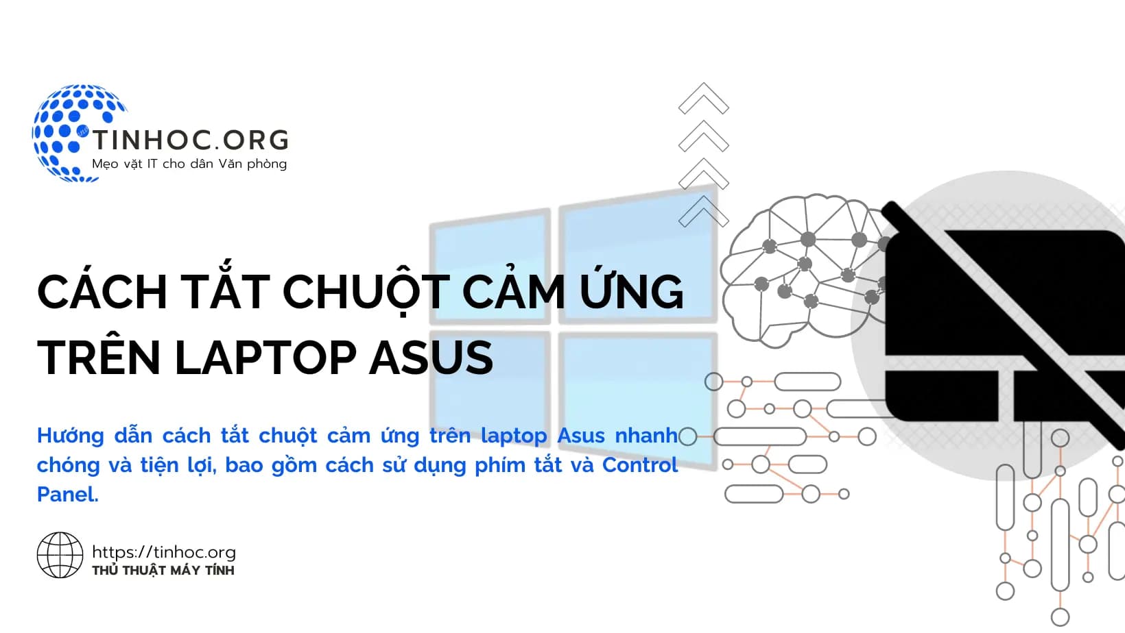 Cách tắt chuột cảm ứng trên laptop Asus Cách tắt chuột cảm ứng trên laptop Asus