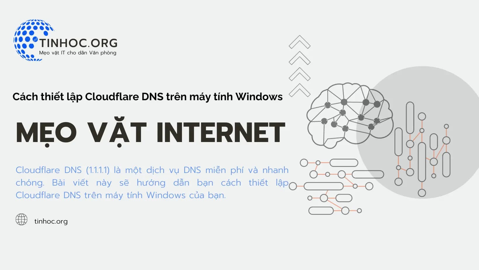 Cách thiết lập Cloudflare DNS trên máy tính Windows Cách thiết lập Cloudflare DNS trên máy tính Windows