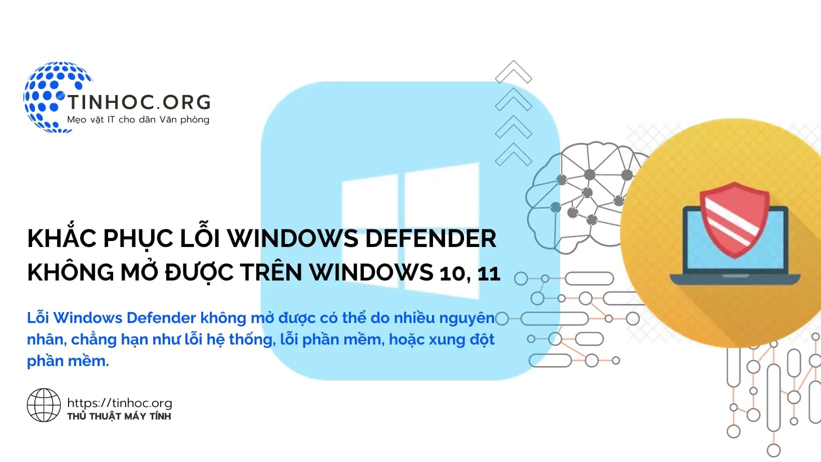 Khắc phục lỗi Windows Defender không mở được trên Windows 10, 11 Khắc phục lỗi Windows Defender không mở được trên Windows 10, 11