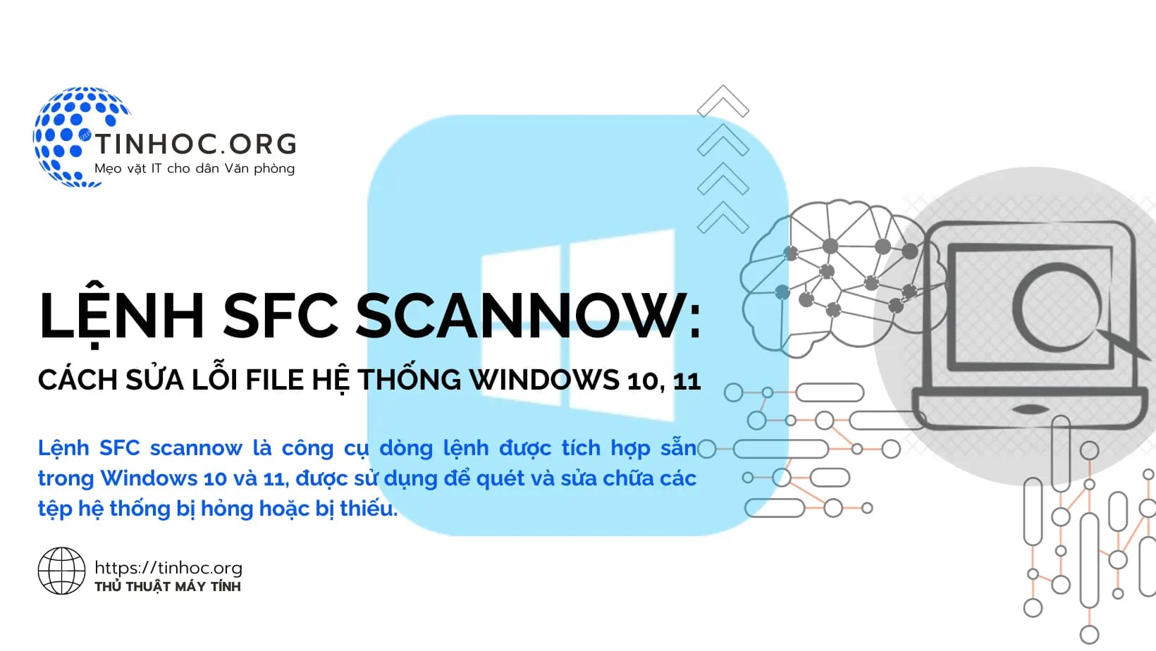 Lệnh SFC scannow: Cách sửa lỗi file hệ thống Windows 10, 11 Lệnh SFC scannow: Cách sửa lỗi file hệ thống Windows 10, 11