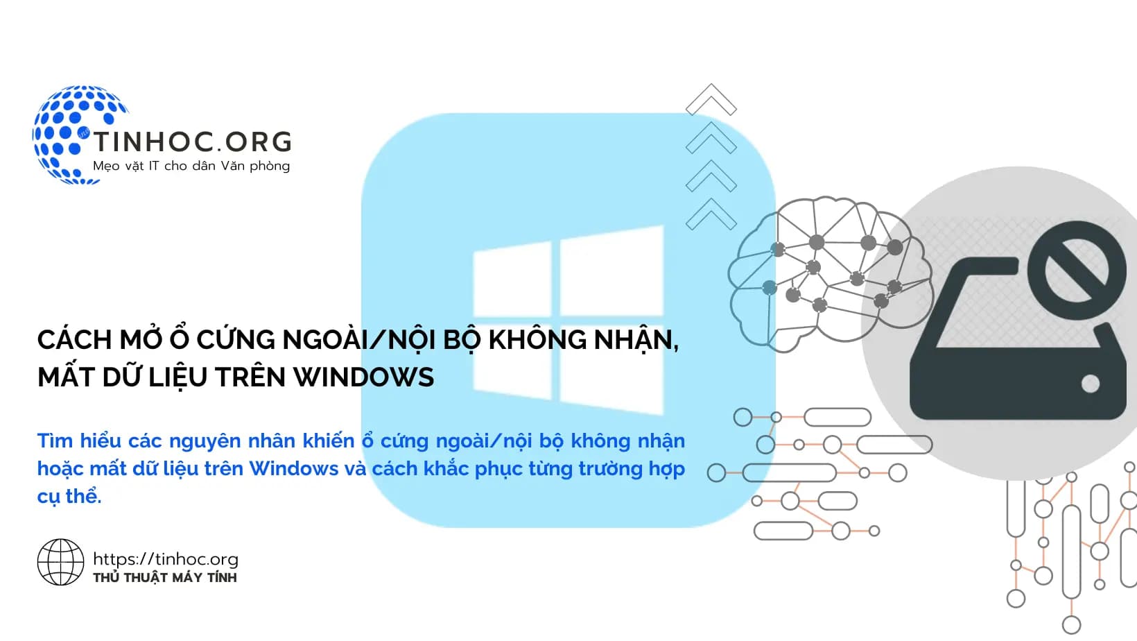 Cách mở ổ cứng ngoài/nội bộ không nhận, mất dữ liệu trên Windows Cách mở ổ cứng ngoài/nội bộ không nhận, mất dữ liệu trên Windows