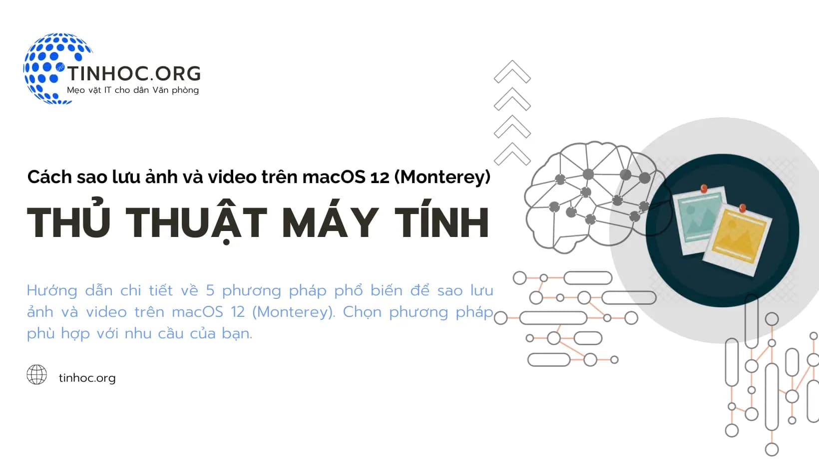 Cách sao lưu ảnh và video trên máy Mac Cách sao lưu ảnh và video trên máy Mac