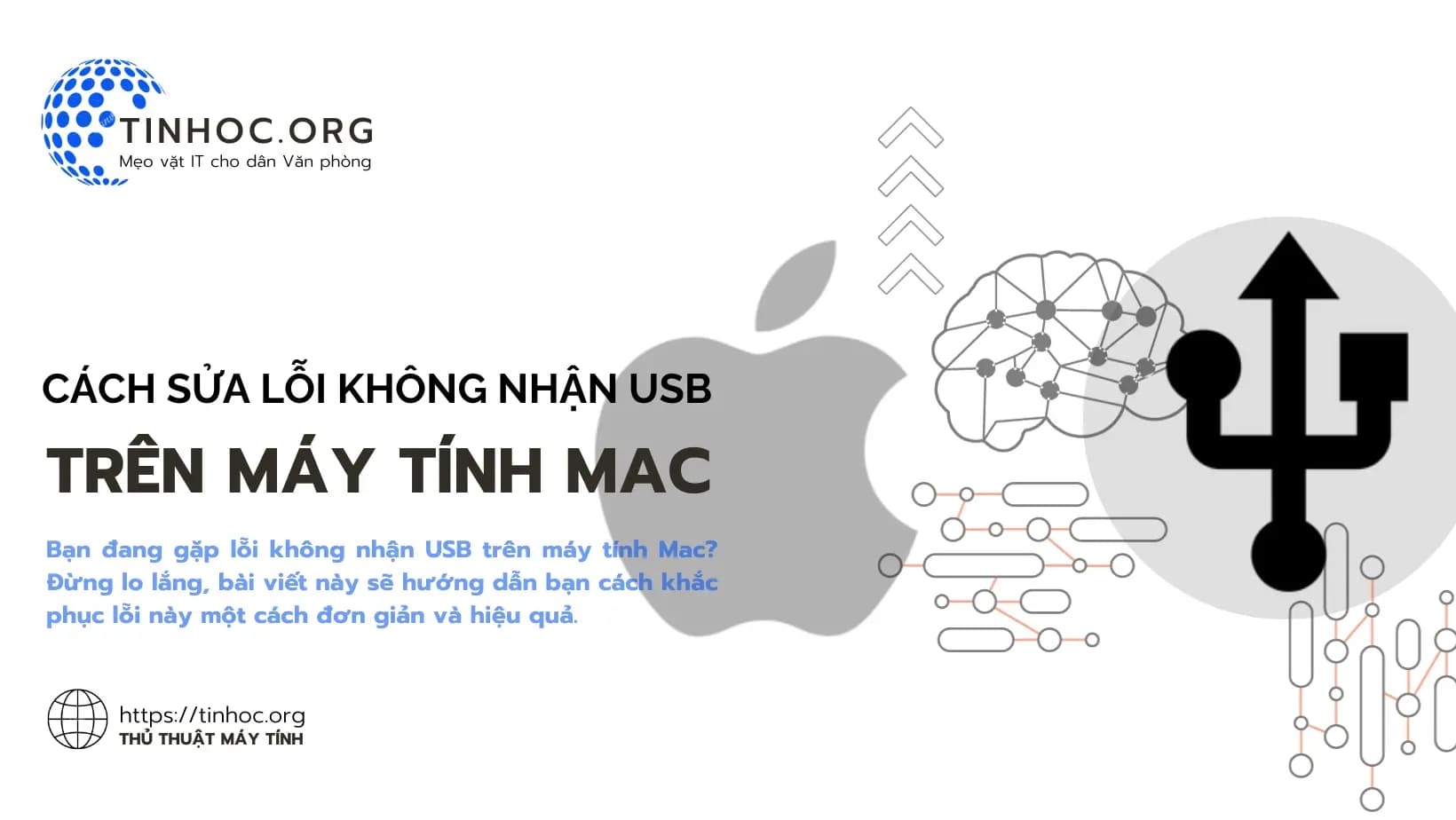 Cách sửa lỗi không nhận USB trên máy tính Mac Cách sửa lỗi không nhận USB trên máy tính Mac