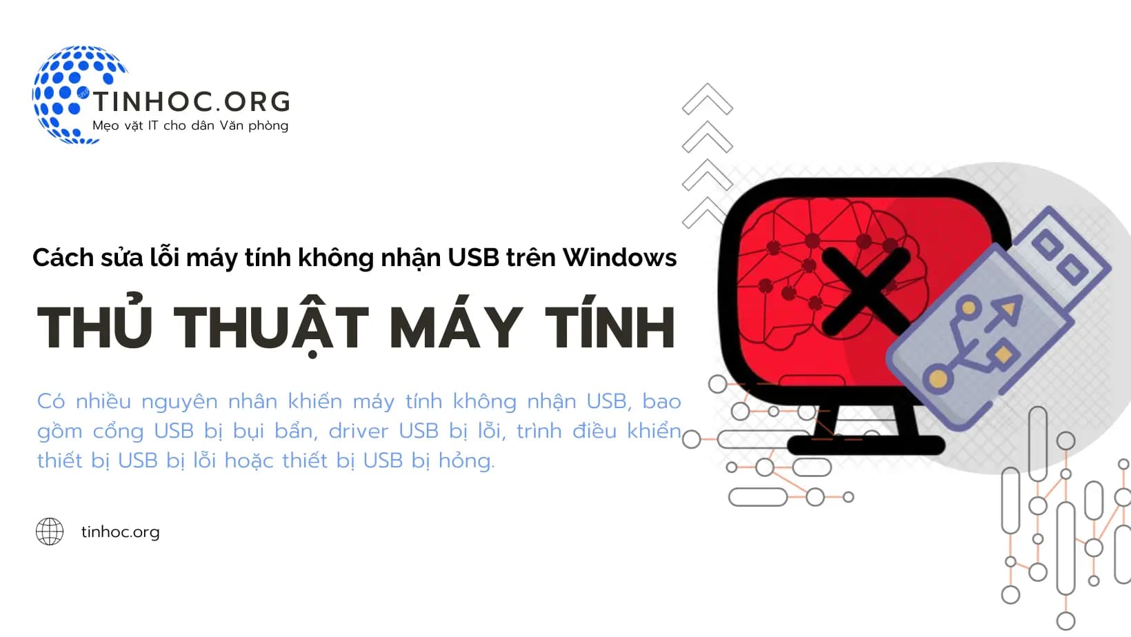Cách sửa lỗi máy tính không nhận USB trên Windows Cách sửa lỗi máy tính không nhận USB trên Windows