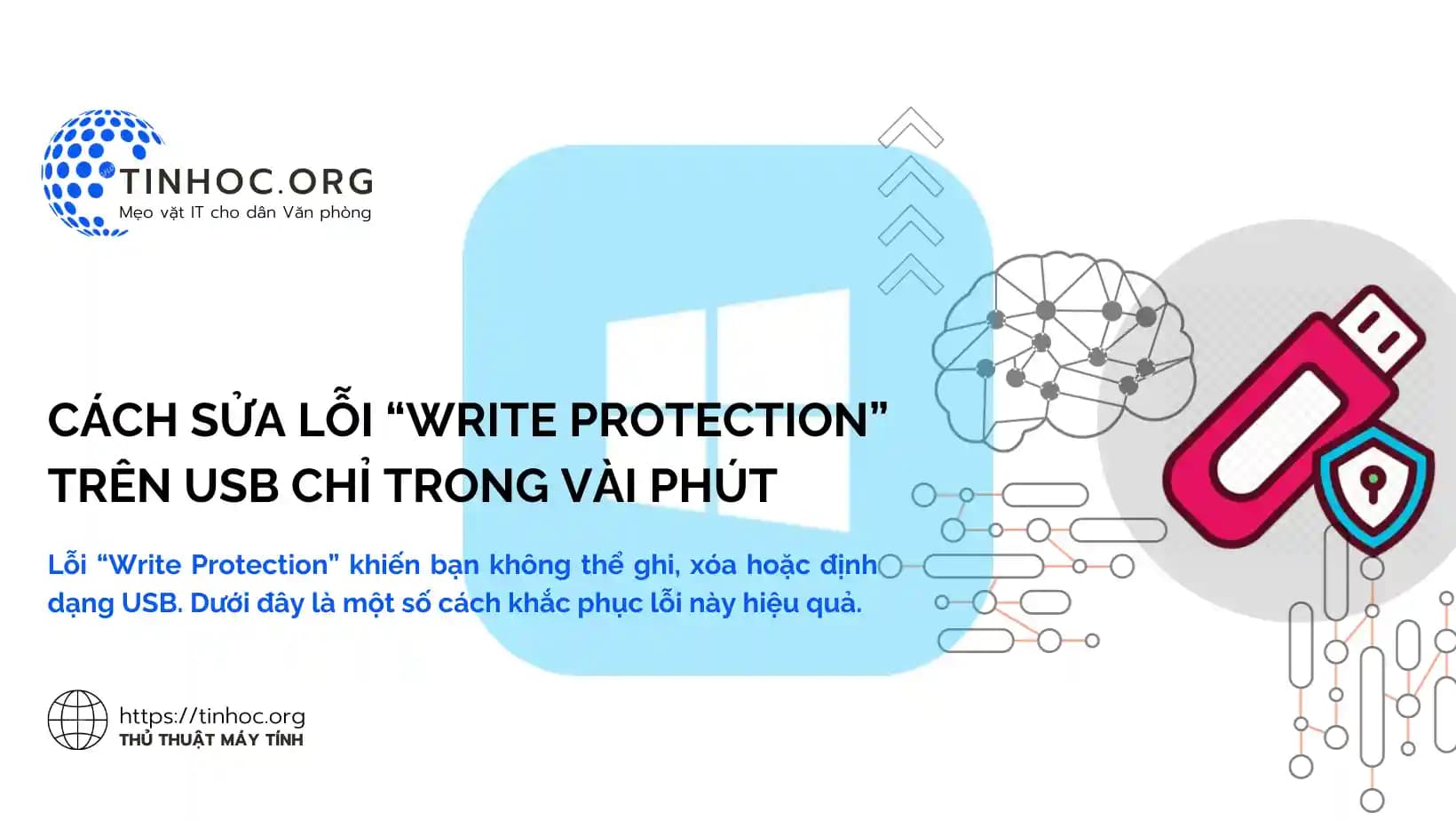 Cách sửa lỗi “Write Protection” trên USB chỉ trong vài phút Cách sửa lỗi “Write Protection” trên USB chỉ trong vài phút