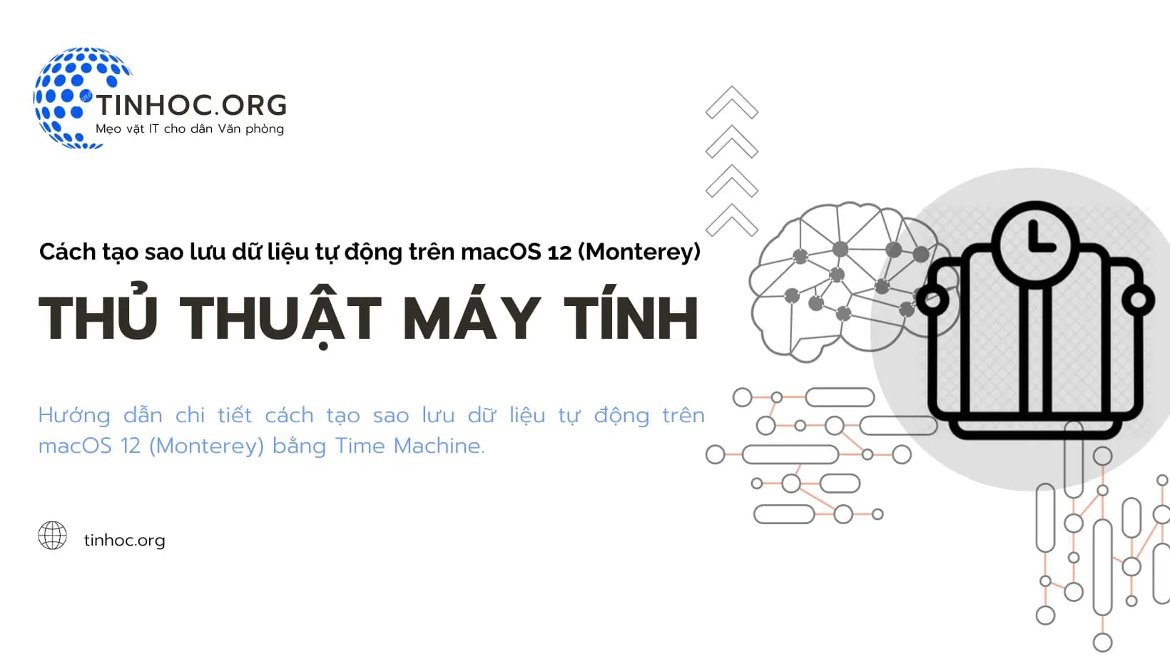 Cách tạo sao lưu dữ liệu tự động trên macOS 12 (Monterey) Cách tạo sao lưu dữ liệu tự động trên macOS 12 (Monterey)