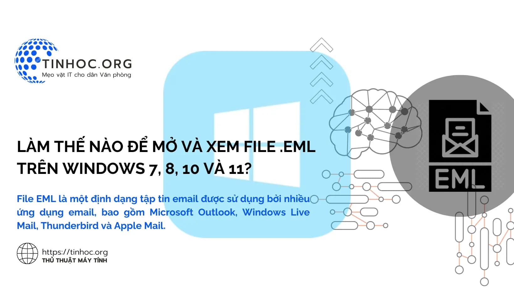 Làm thế nào để mở và xem file .EML trên Windows 7, 8, 10 và 11? Làm thế nào để mở và xem file .EML trên Windows 7, 8, 10 và 11?