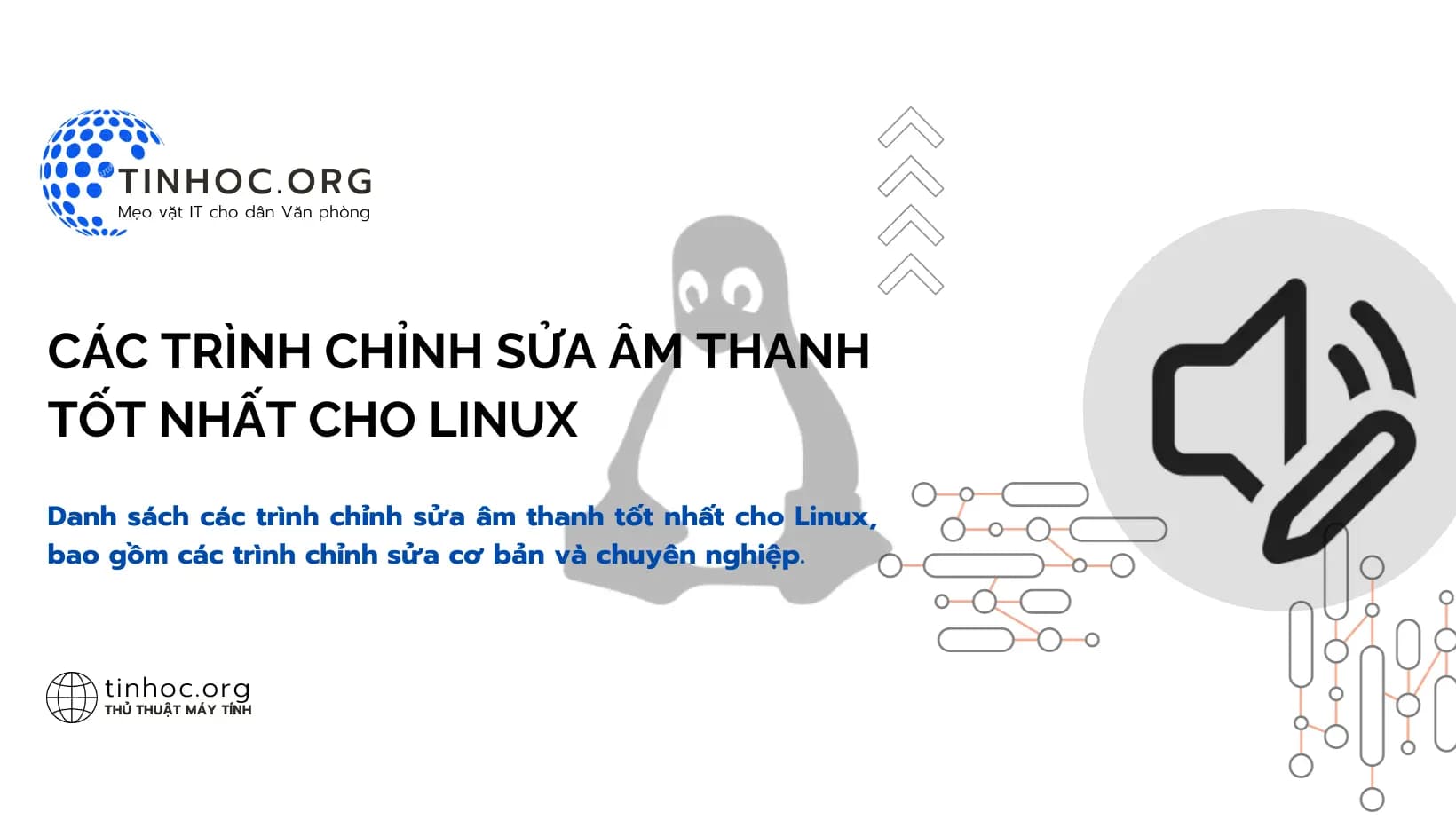 Các trình chỉnh sửa âm thanh tốt nhất cho Linux Các trình chỉnh sửa âm thanh tốt nhất cho Linux