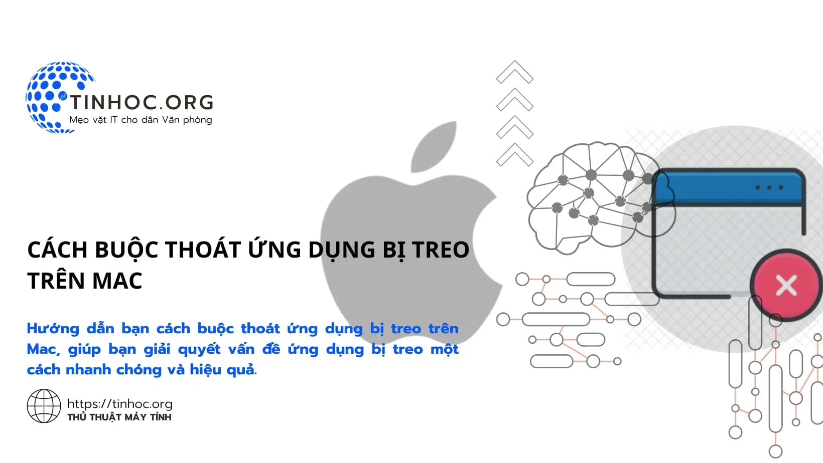 Cách buộc thoát ứng dụng bị treo trên Mac Cách buộc thoát ứng dụng bị treo trên Mac