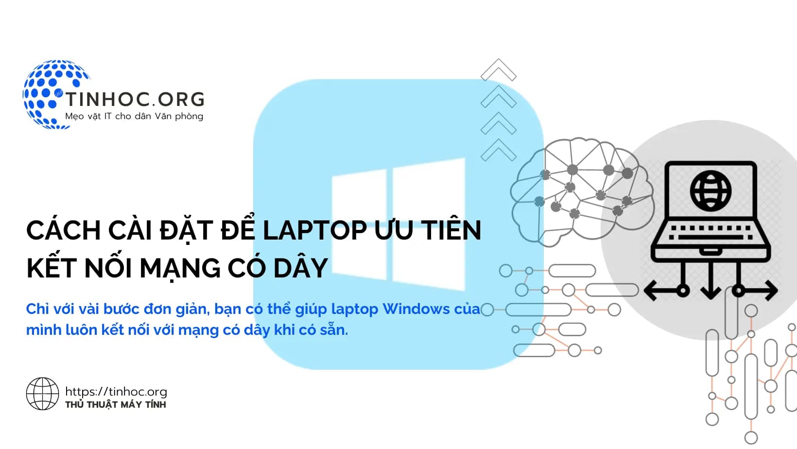 Cách cài đặt để laptop ưu tiên kết nối mạng có dây Cách cài đặt để laptop ưu tiên kết nối mạng có dây