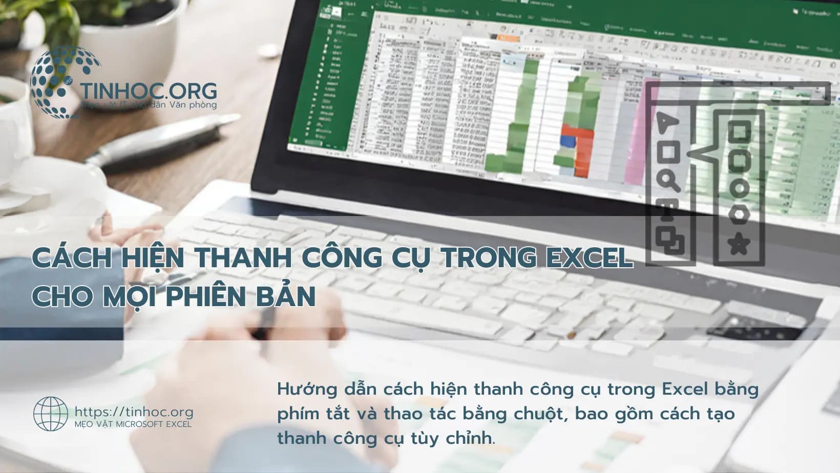 Cách hiện thanh công cụ trong Excel cho mọi phiên bản Cách hiện thanh công cụ trong Excel cho mọi phiên bản