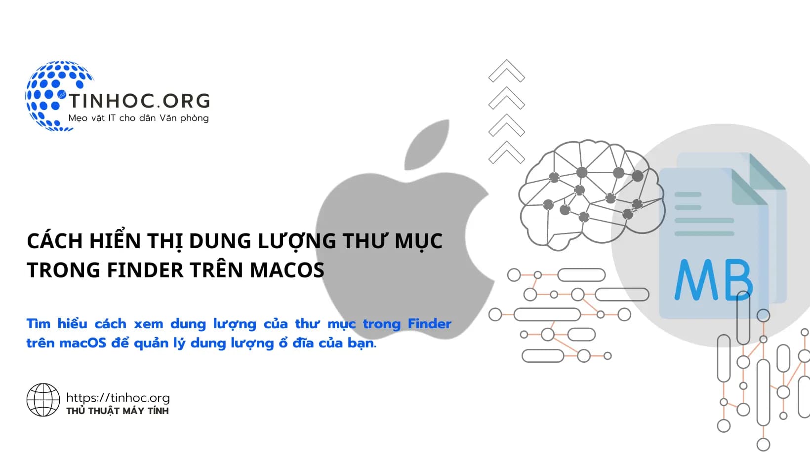Cách hiển thị dung lượng thư mục trong Finder trên macOS Cách hiển thị dung lượng thư mục trong Finder trên macOS