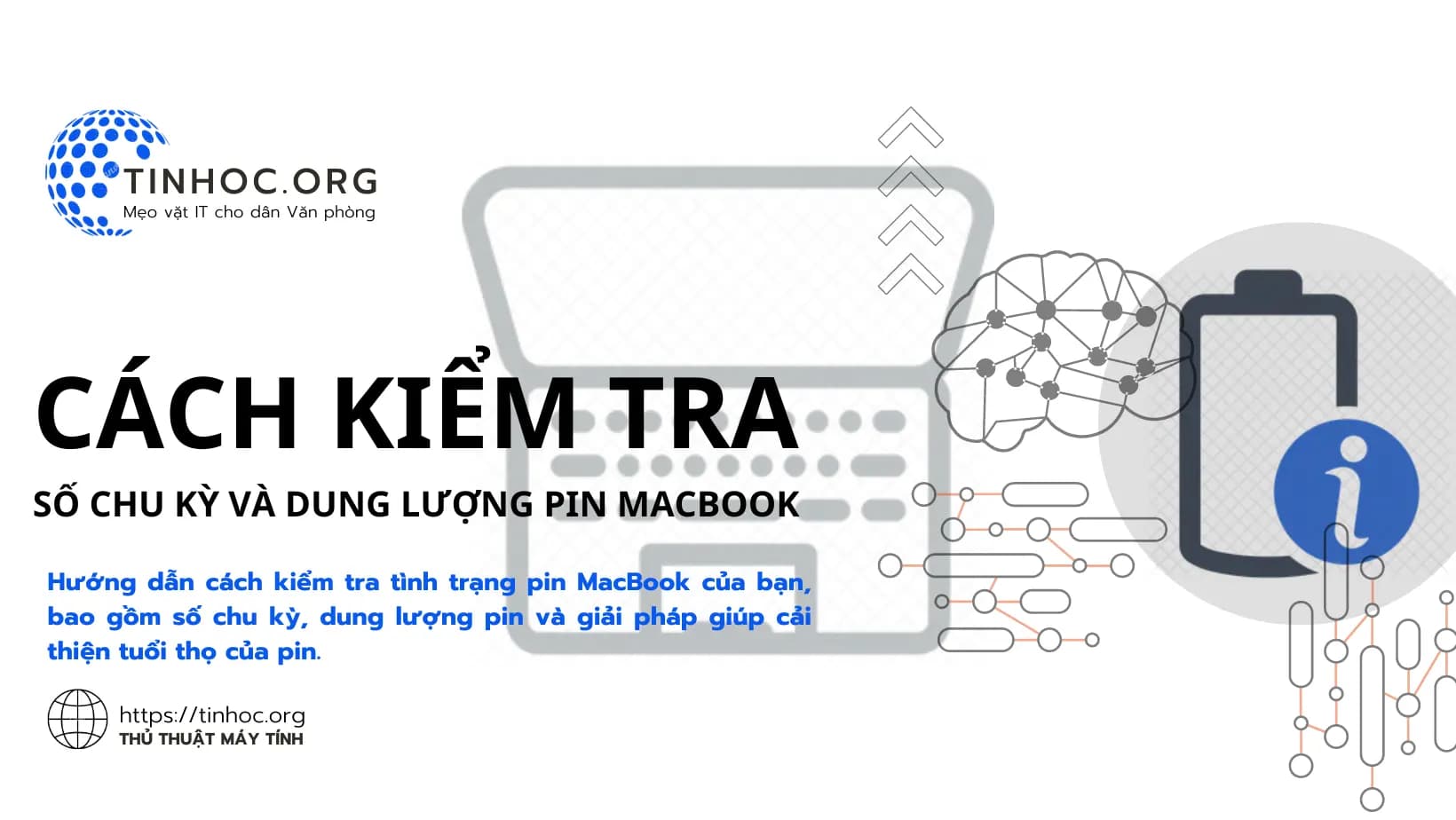 Cách kiểm tra số chu kỳ và dung lượng pin MacBook Cách kiểm tra số chu kỳ và dung lượng pin MacBook