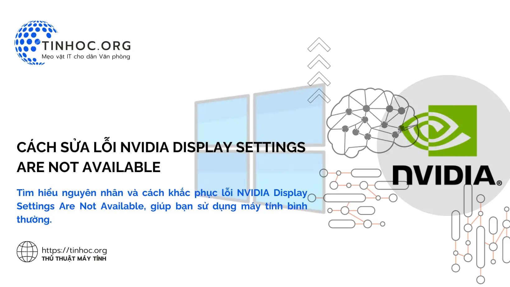 Cách sửa lỗi NVIDIA Display Settings Are Not Available Cách sửa lỗi NVIDIA Display Settings Are Not Available