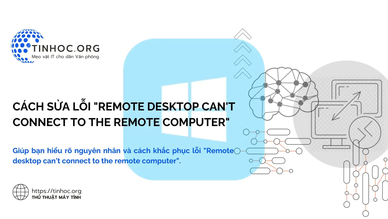 Cách sửa lỗi "Remote Desktop can't connect to the remote computer" Cách sửa lỗi "Remote Desktop can't connect to the remote computer"