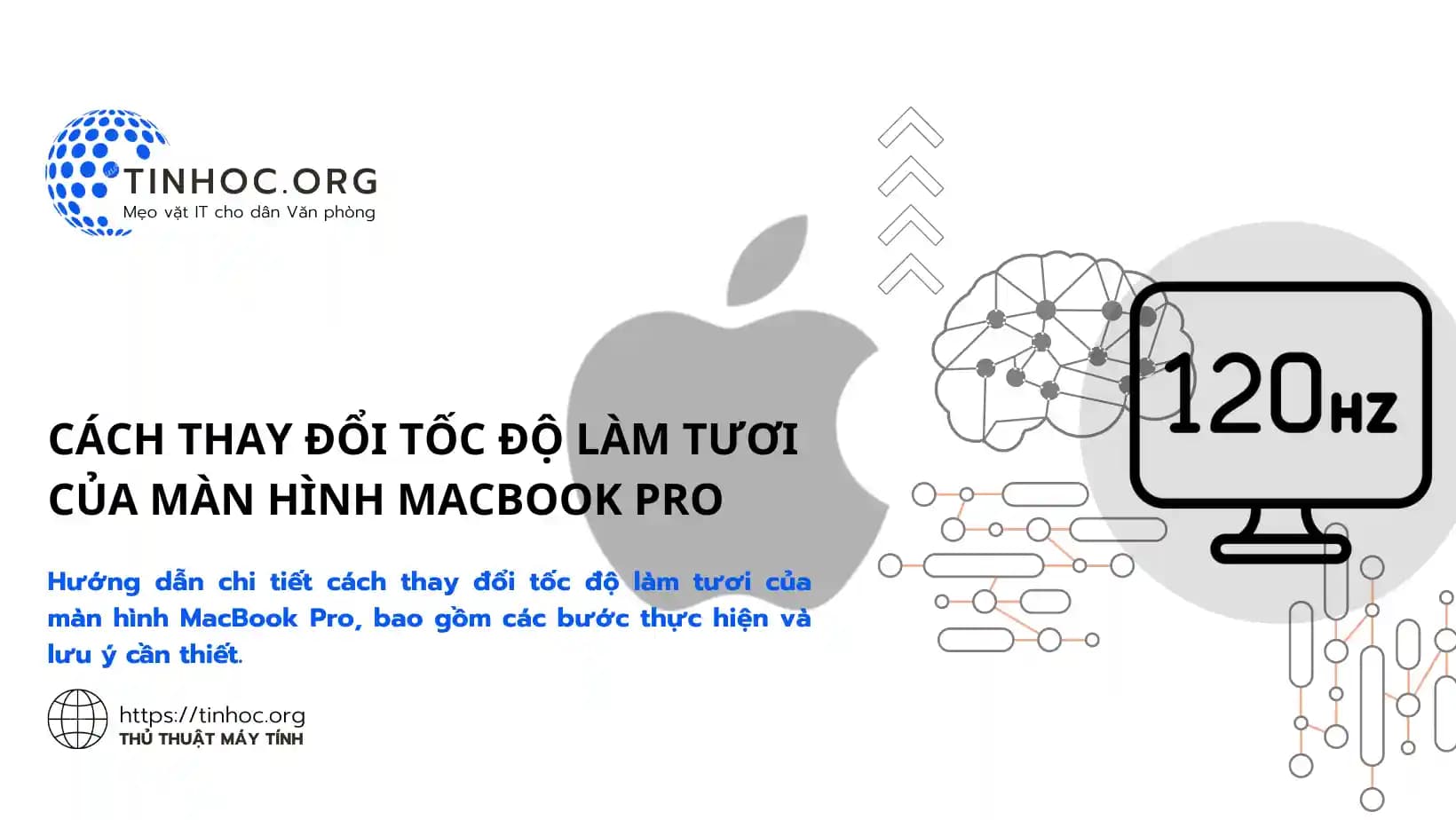 Cách thay đổi tốc độ làm tươi của màn hình MacBook Pro Cách thay đổi tốc độ làm tươi của màn hình MacBook Pro
