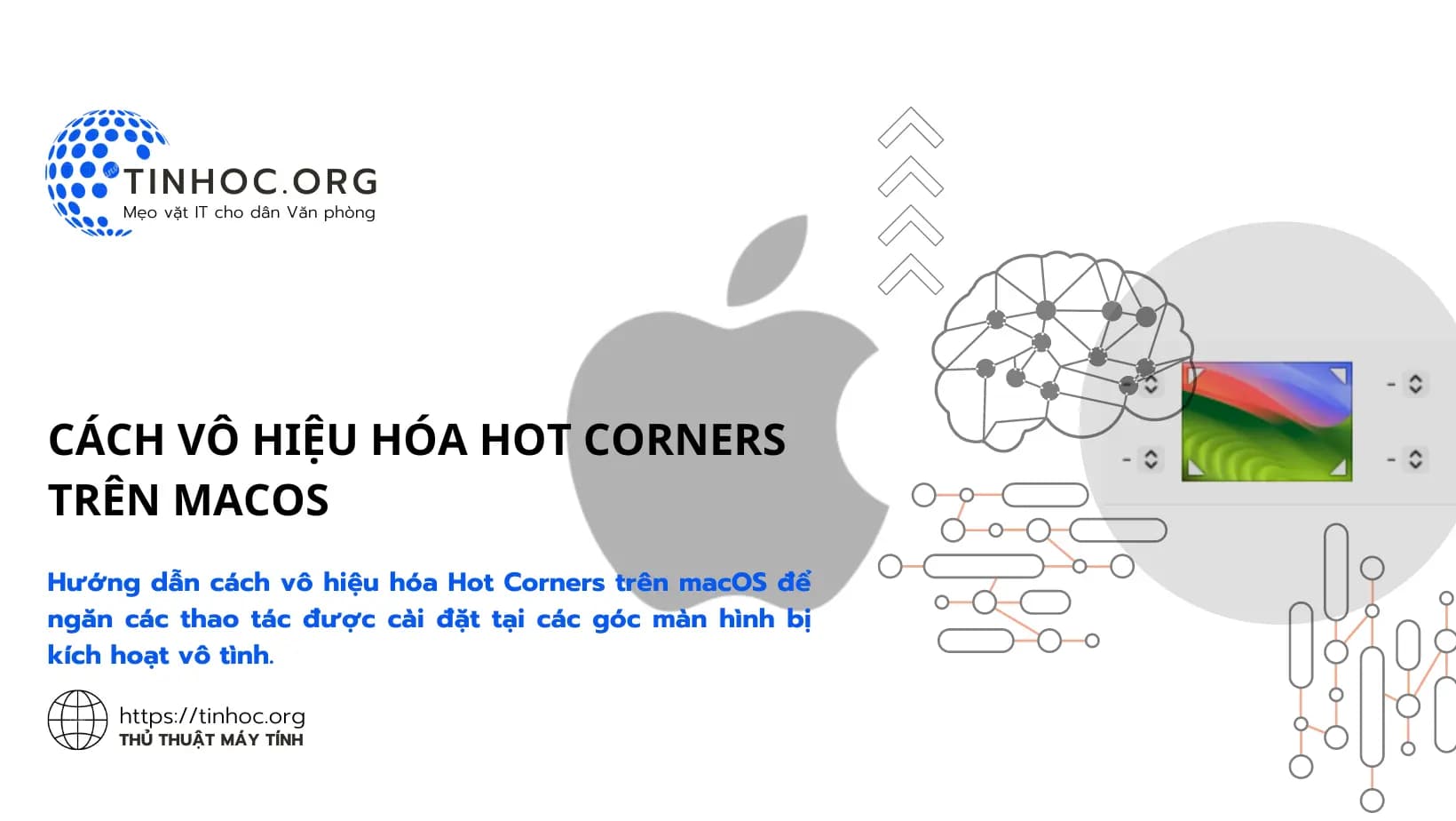 Cách vô hiệu hóa Hot Corners trên macOS Cách vô hiệu hóa Hot Corners trên macOS