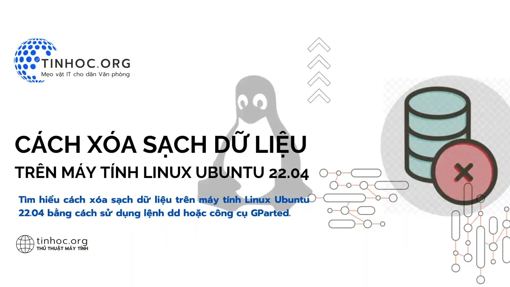 Cách xóa sạch dữ liệu trên máy tính Linux Ubuntu 22.04 Cách xóa sạch dữ liệu trên máy tính Linux Ubuntu 22.04