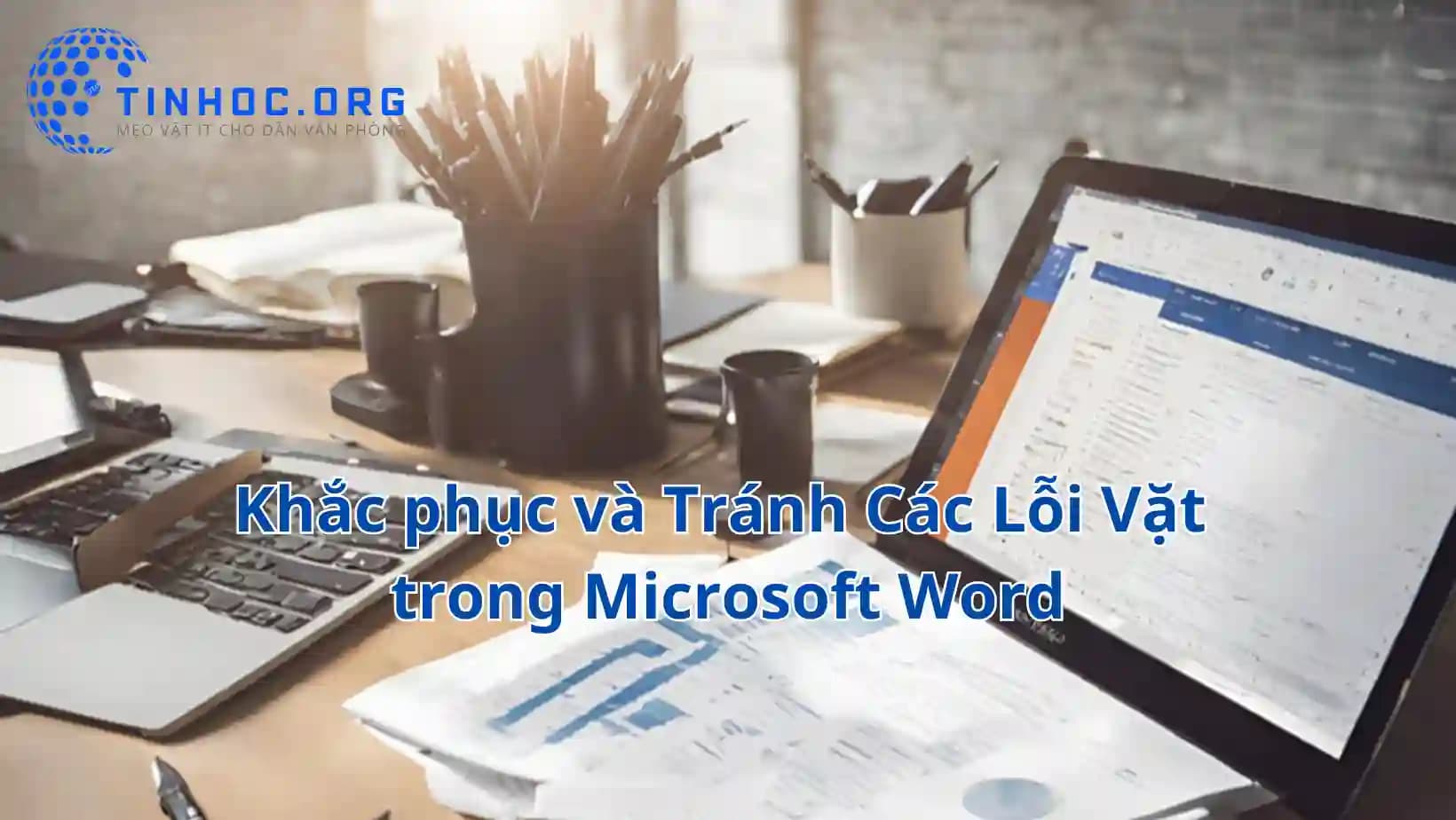 Khắc phục và Tránh Các Lỗi Vặt trong Microsoft Word Khắc phục và Tránh Các Lỗi Vặt trong Microsoft Word