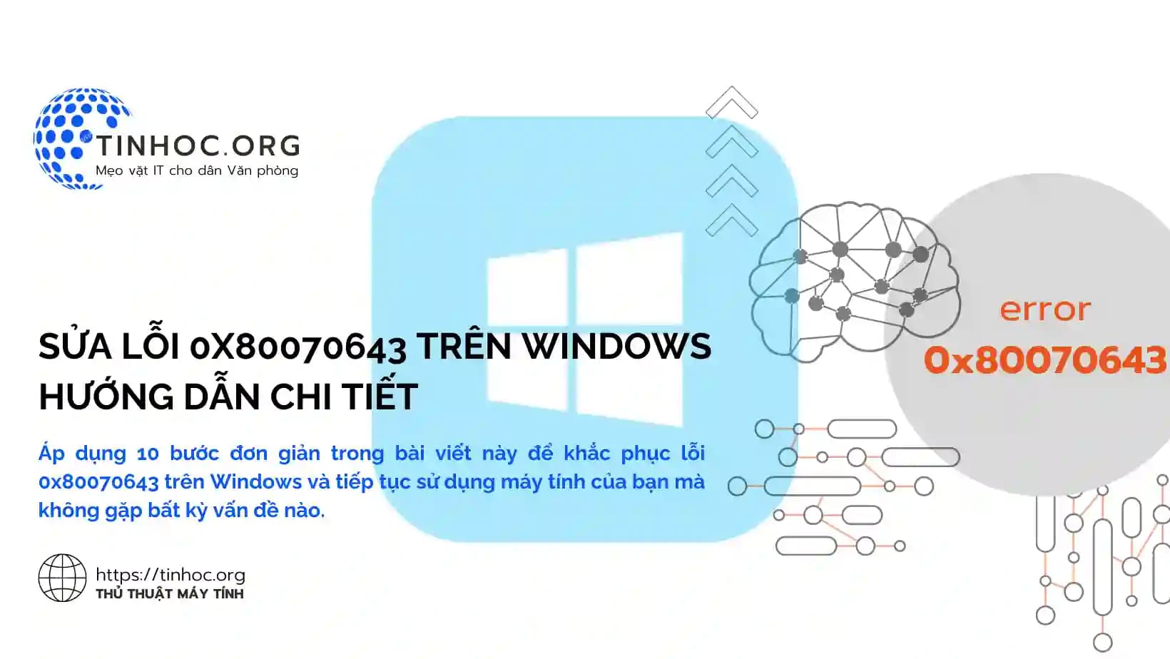 Sửa lỗi 0x80070643 trên Windows: Hướng dẫn chi tiết Sửa lỗi 0x80070643 trên Windows: Hướng dẫn chi tiết