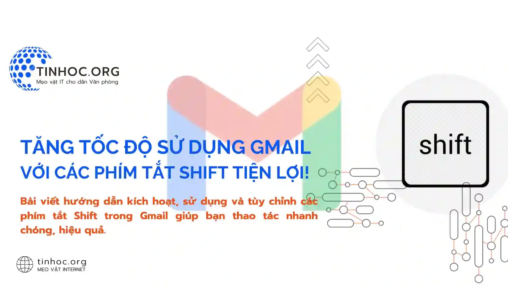 Tăng tốc độ sử dụng Gmail với các phím tắt Shift tiện lợi! Tăng tốc độ sử dụng Gmail với các phím tắt Shift tiện lợi!