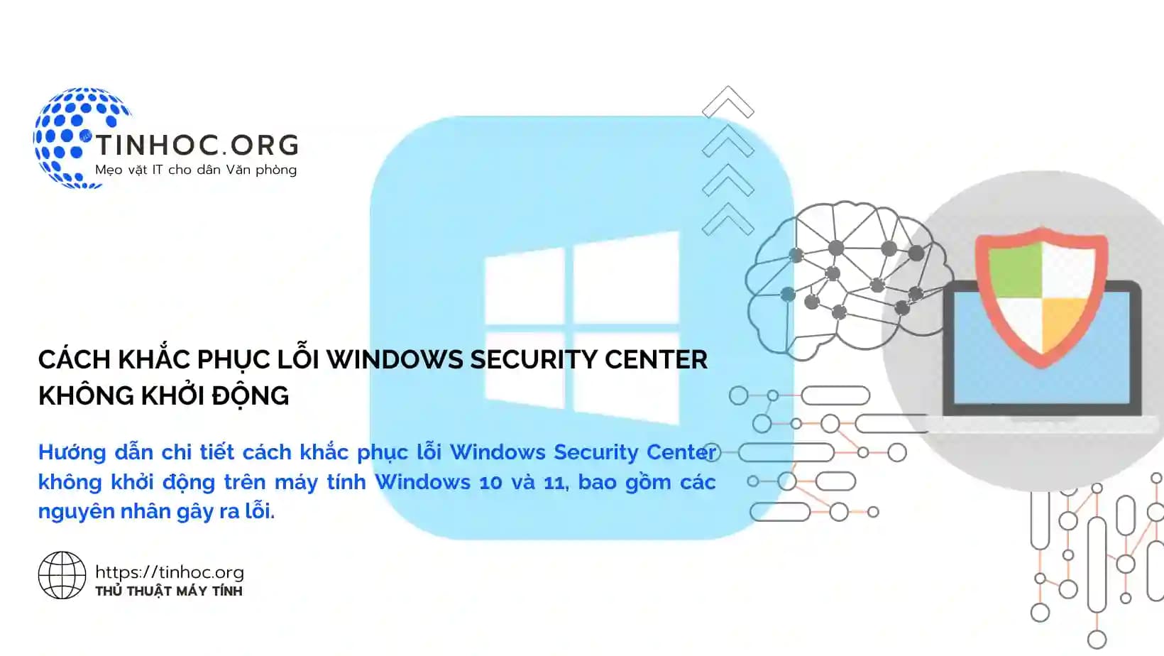 Cách khắc phục lỗi Windows Security Center không khởi động Cách khắc phục lỗi Windows Security Center không khởi động